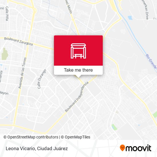 Mapa de Leona Vicario