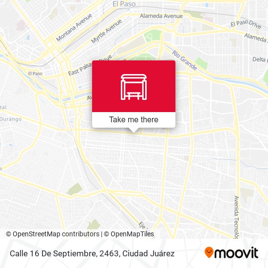 Calle 16 De Septiembre, 2463 map