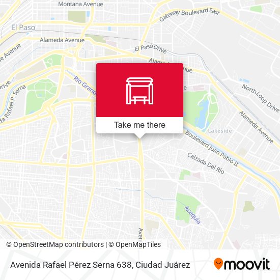 Avenida Rafael Pérez Serna 638 map