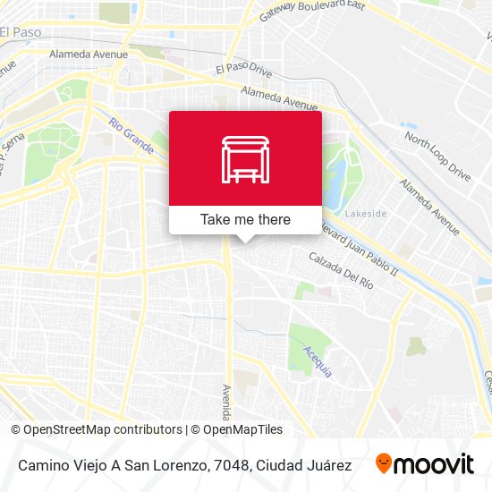 Camino Viejo A San Lorenzo, 7048 map