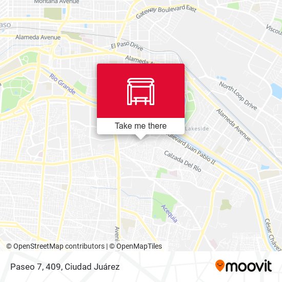 Paseo 7, 409 map