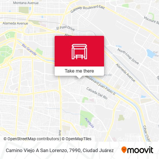 Camino Viejo A San Lorenzo, 7990 map