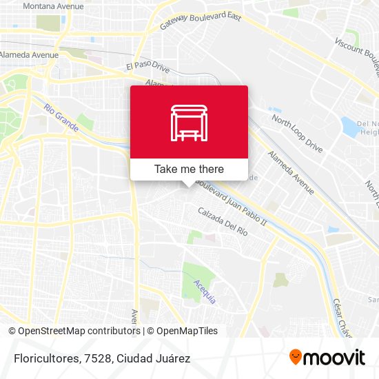 Floricultores, 7528 map