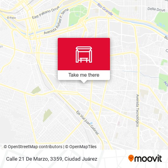 Mapa de Calle 21 De Marzo, 3359