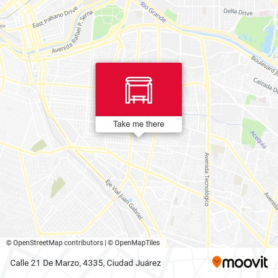 Calle 21 De Marzo, 4335 map