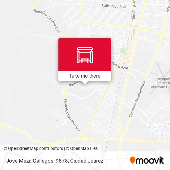 Mapa de Jose Meza Gallegos, 9878