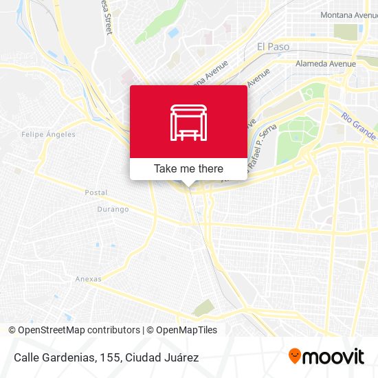 Calle Gardenias, 155 map