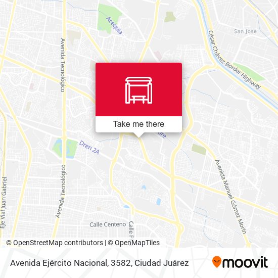 Avenida Ejército Nacional, 3582 map