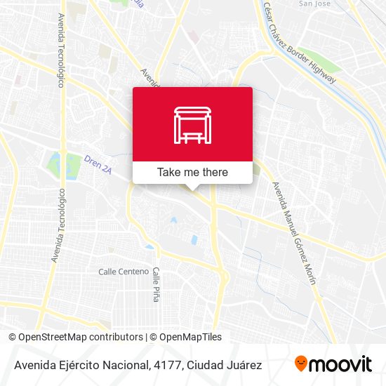 Avenida Ejército Nacional, 4177 map
