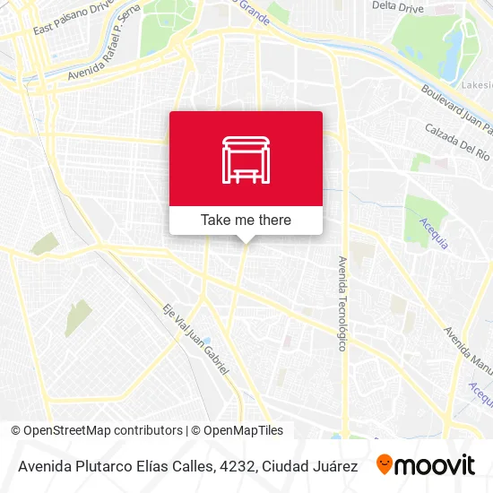 Mapa de Avenida Plutarco Elías Calles, 4232