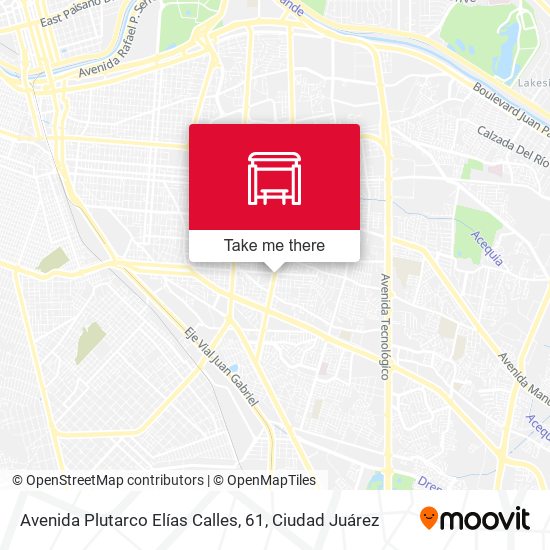 Mapa de Avenida Plutarco Elías Calles, 61