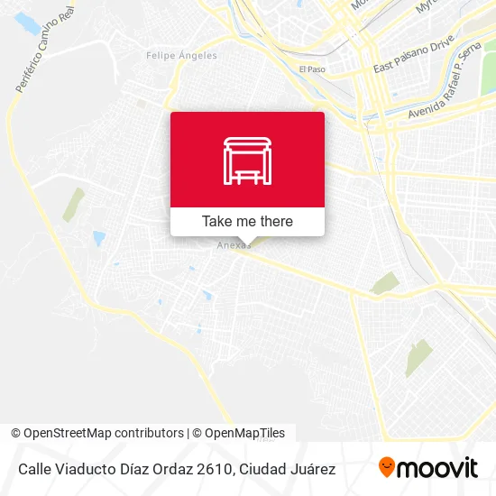 Mapa de Calle Viaducto Díaz Ordaz 2610