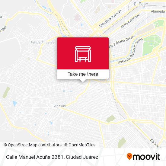 Calle Manuel Acuña 2381 map