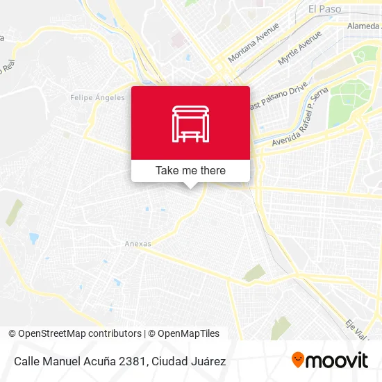 Mapa de Calle Manuel Acuña 2381