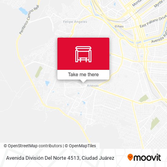 Avenida División Del Norte 4513 map