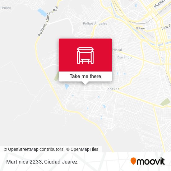 Martinica 2233 map