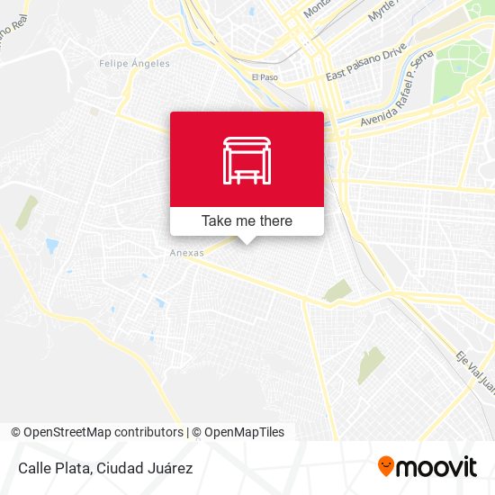 Calle Plata map