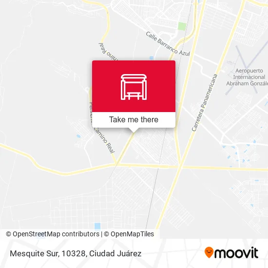 Mapa de Mesquite Sur, 10328