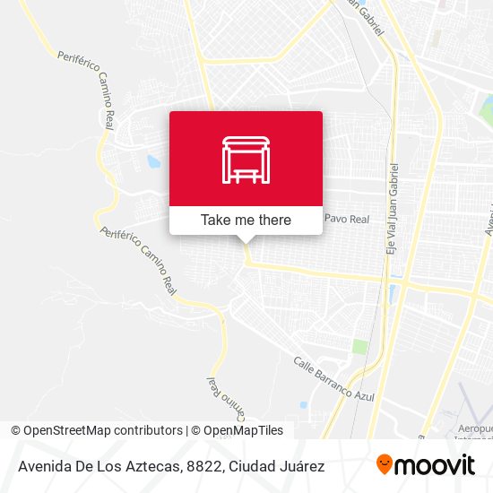 Avenida De Los Aztecas, 8822 map