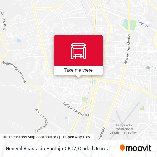 General Anastacio Pantoja, 5802 map