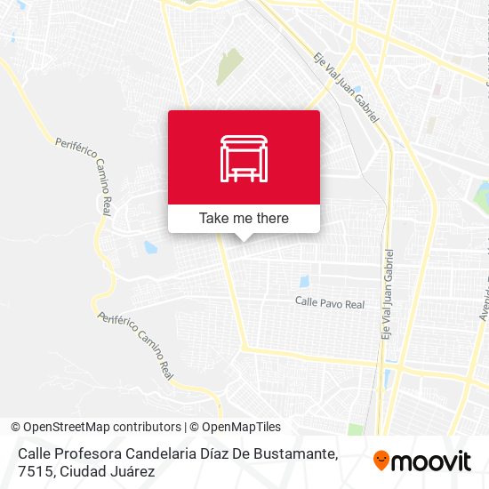 Calle Profesora Candelaria Díaz De Bustamante, 7515 map