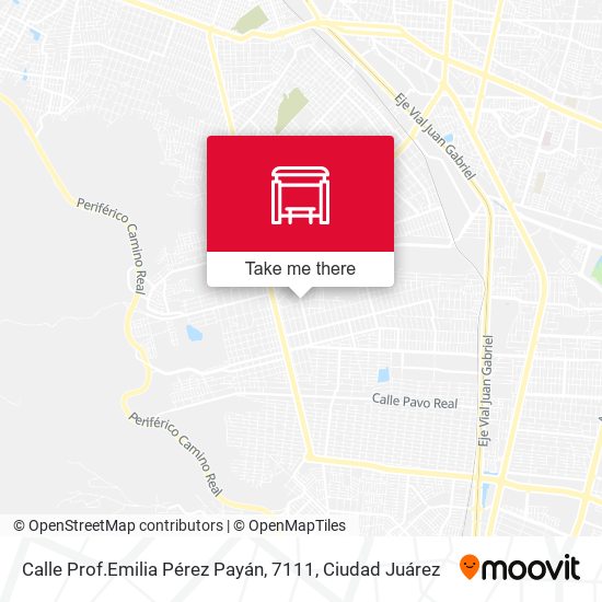Calle Prof.Emilia Pérez Payán, 7111 map