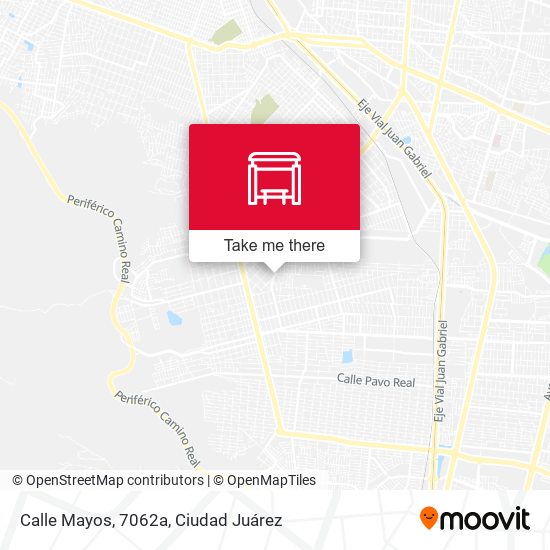 Calle Mayos, 7062a map