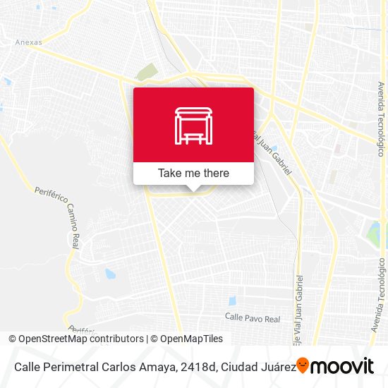 Calle Perimetral Carlos Amaya, 2418d map
