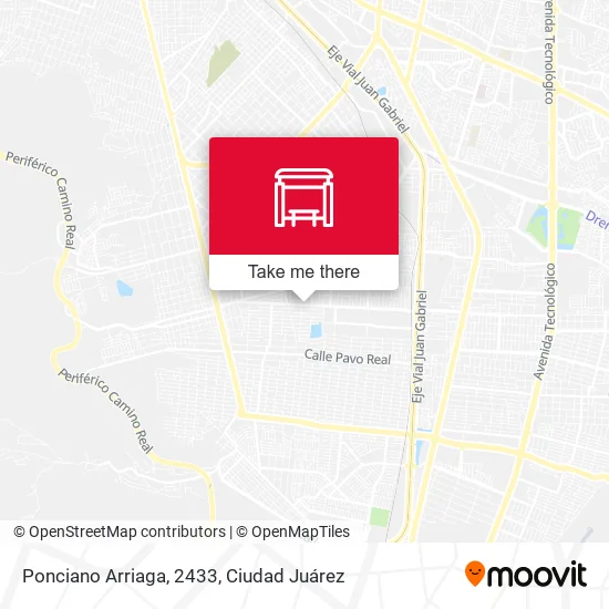 Mapa de Ponciano Arriaga, 2433