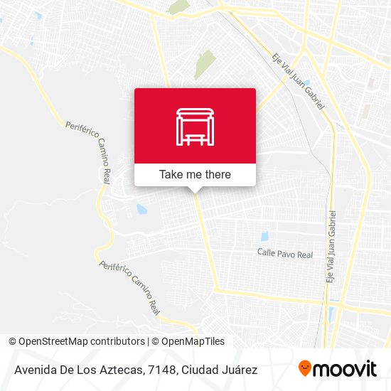 Mapa de Avenida De Los Aztecas, 7148