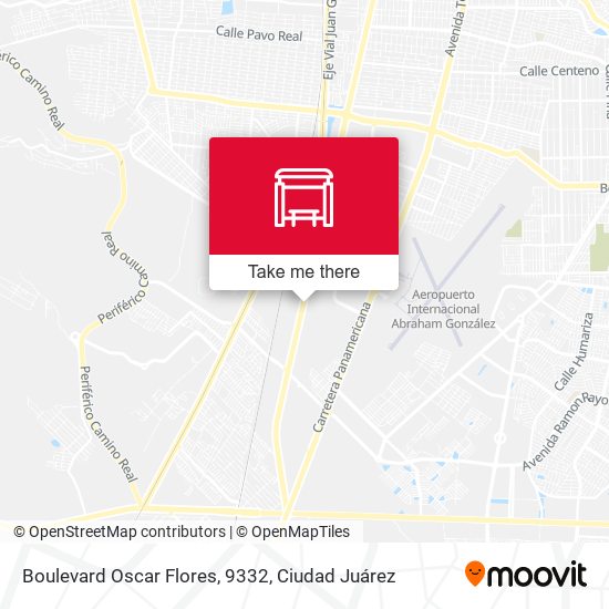 Mapa de Boulevard Oscar Flores, 9332