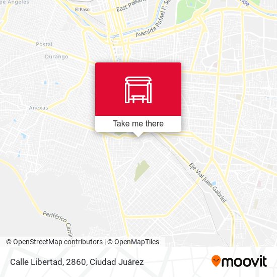 Calle Libertad, 2860 map