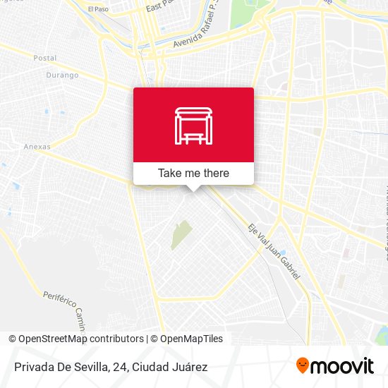 Mapa de Privada De Sevilla, 24