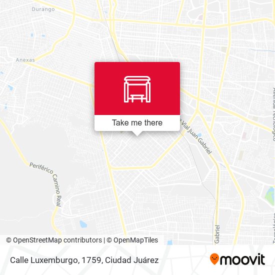 Calle Luxemburgo, 1759 map