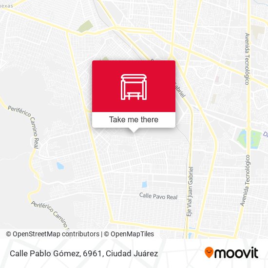 Calle Pablo Gómez, 6961 map
