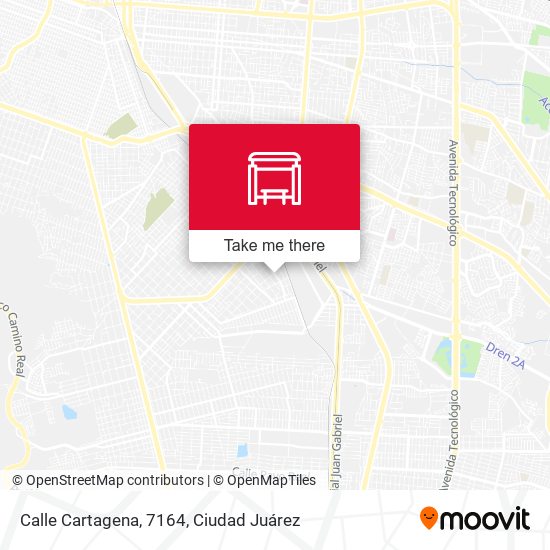 Calle Cartagena, 7164 map