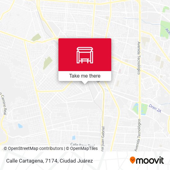 Calle Cartagena, 7174 map