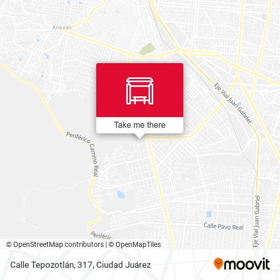 Calle Tepozotlán, 317 map