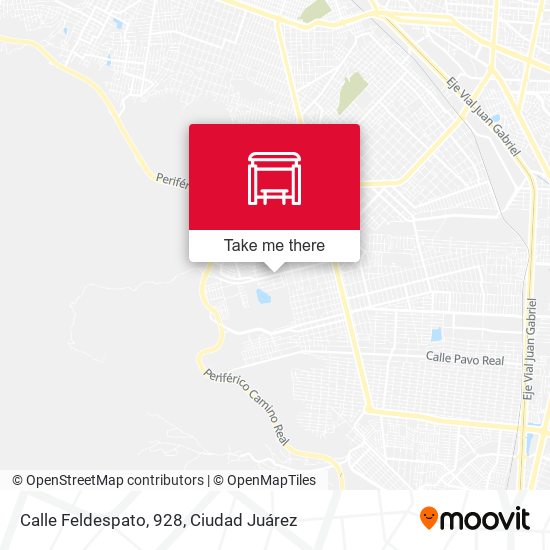 Calle Feldespato, 928 map