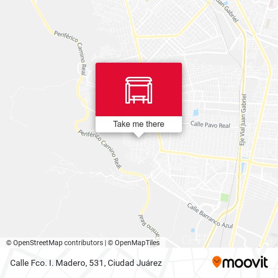 Mapa de Calle Fco. I. Madero, 531