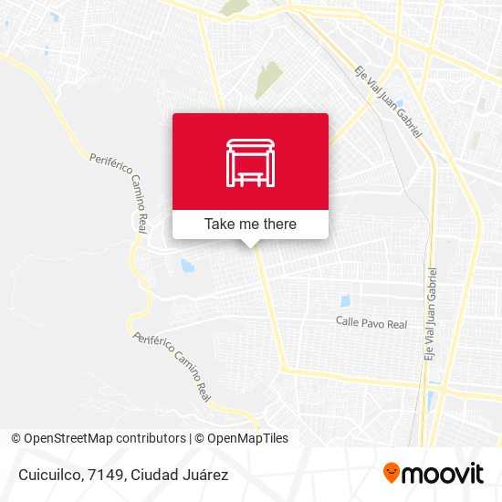 Cuicuilco, 7149 map