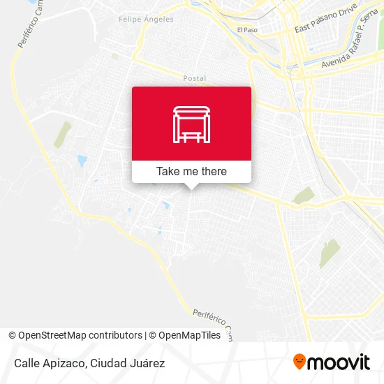 Mapa de Calle Apizaco