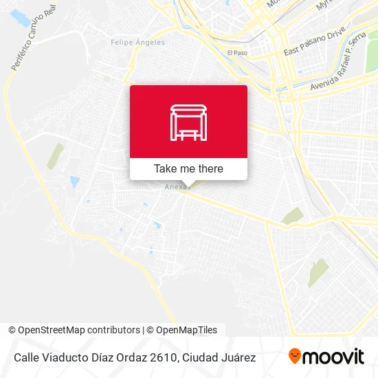 Mapa de Calle Viaducto Díaz Ordaz 2610