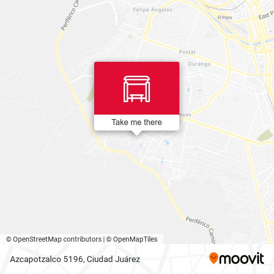 Azcapotzalco 5196 map