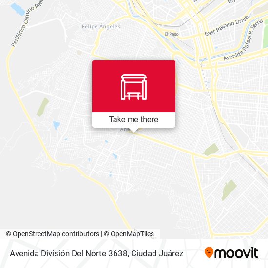 Avenida División Del Norte 3638 map