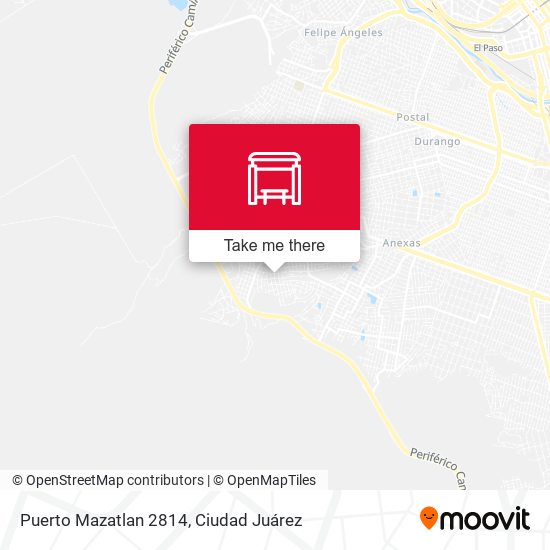 Mapa de Puerto Mazatlan 2814