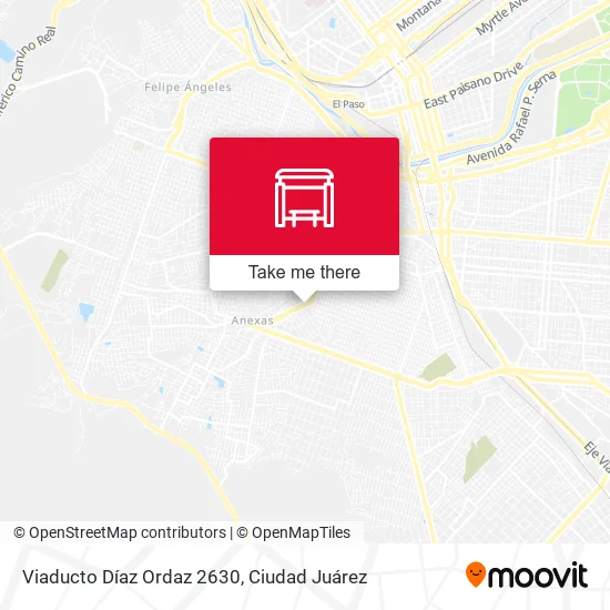 Mapa de Viaducto Díaz Ordaz 2630