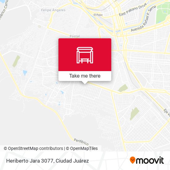 Heriberto Jara 3077 map
