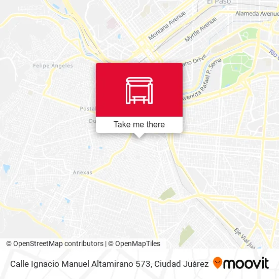 Mapa de Calle Ignacio Manuel Altamirano 573