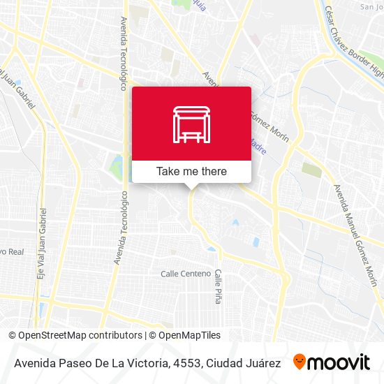 Avenida Paseo De La Victoria, 4553 map